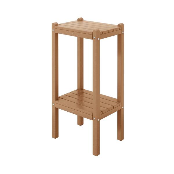 Teak end tables deals indoor