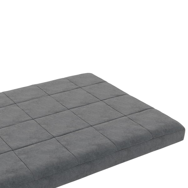 vidaXL Pocket Spring Bed Mattress Dark Gray 53.9x74.8x7.9 Full Fabric