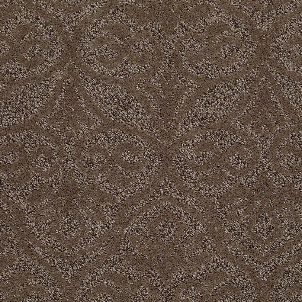 8 in. x 8 in. Pattern Carpet Sample - Perfectly Posh - Color Pecan price history on PriceWatchPro