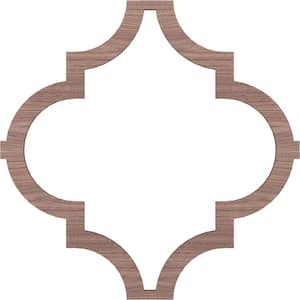 Large Marrakesh Fretwork 3/8 in. x 6 ft. x 6 ft. Brown Wood Decorative Wall Paneling 1-Pack