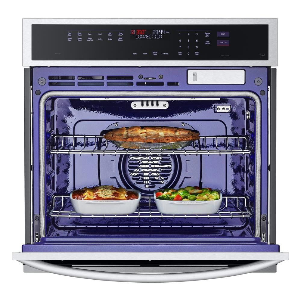 30-Inch Stainless Steel Smart Convection Wall Oven