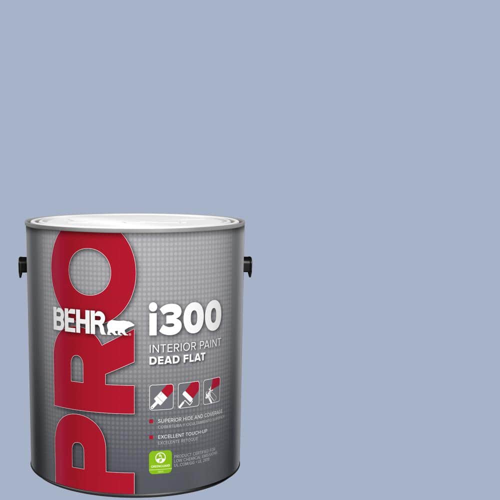 1 gal. #PPU15-14 Ballroom Blue Dead Flat Interior Paint price history on PriceWatchPro