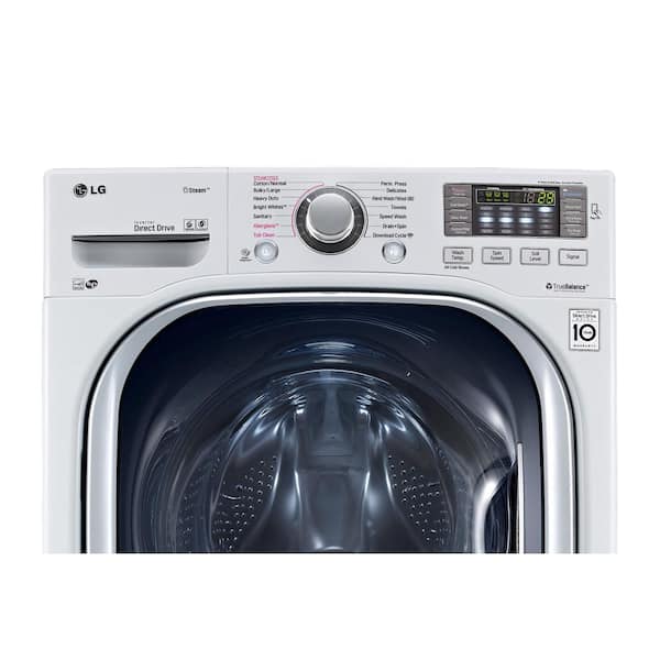 LG 4.5 cu. ft. High-Efficiency Front Load Washer with Steam and