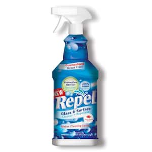 Clean-X 32 oz. Repel Glass and Surface Cleaner 7100-7 - The Home Depot