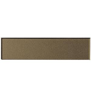 Forever Glossy Bronze Subway 2 in. x 8 in. Glass Backsplash Wall Tile (16 Sq. Ft./Case)