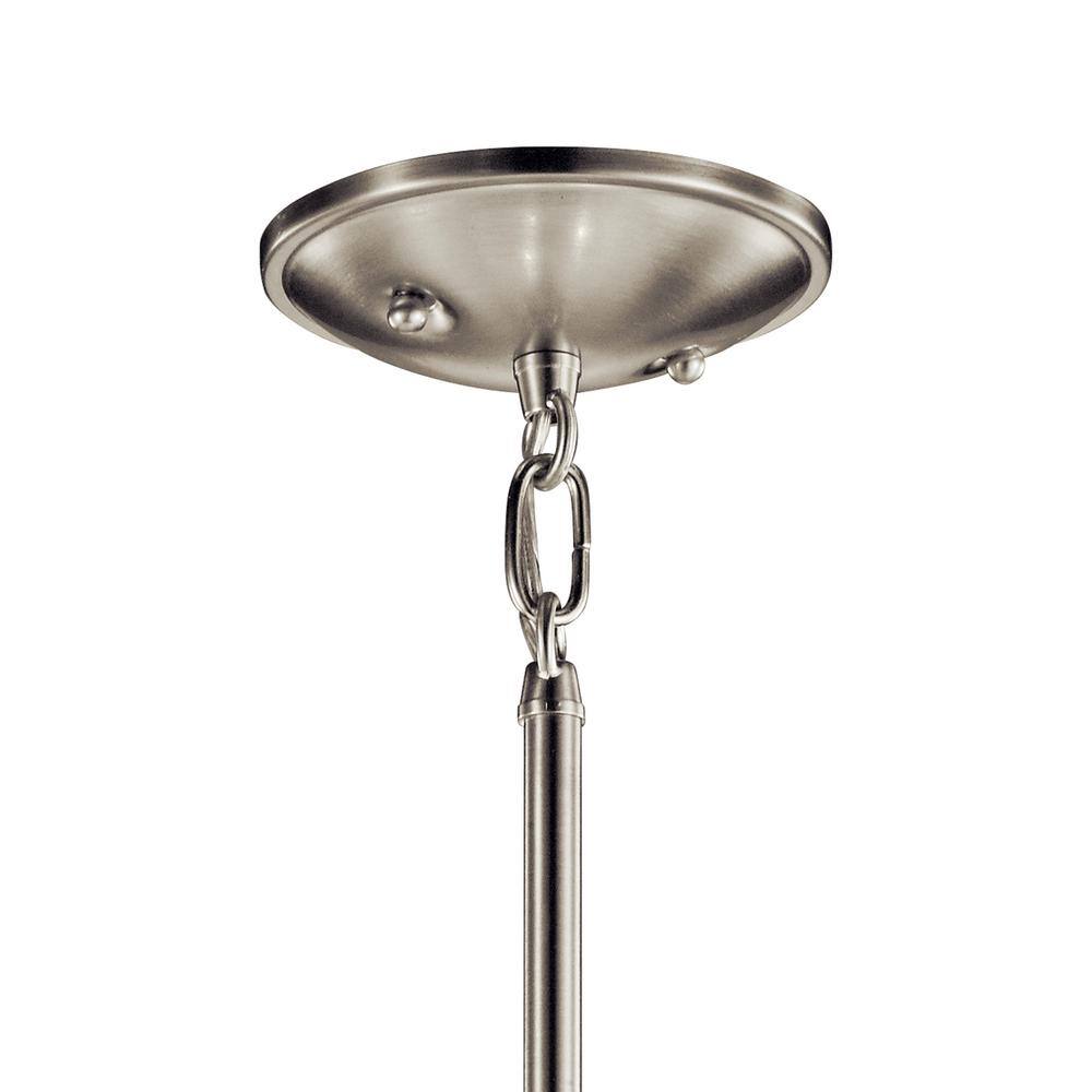 Shailene 14" Brushed Nickel Drum Ceiling Light