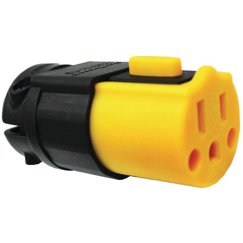 15 Amp Stay Plugged Cord Replacement End 630 15areplend The Home Depot