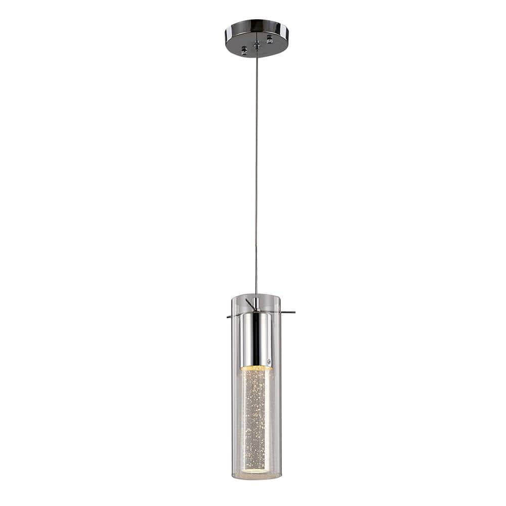Emmaline 3-Light Chrome Pendant