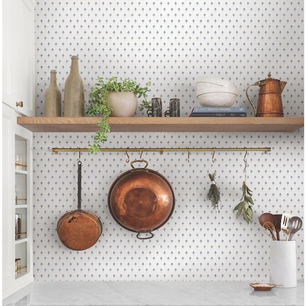 Charm Blue Wallpaper