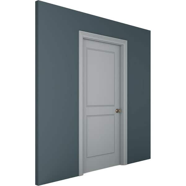 Ekena Millwork 5/8 in. x 3-1/8 in. x 94-1/2 in. Polyurethane Hillsborough Window and Door Casing Moulding