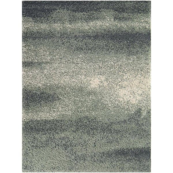 Linnane Grey 7 ft. 10 in. x 10 ft. Abstract Area Rug