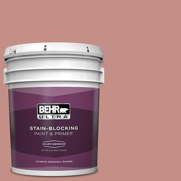 BEHR ULTRA 5 gal. #S160-4 Portuguese Dawn Extra Durable Eggshell Enamel Interior Paint & Primer