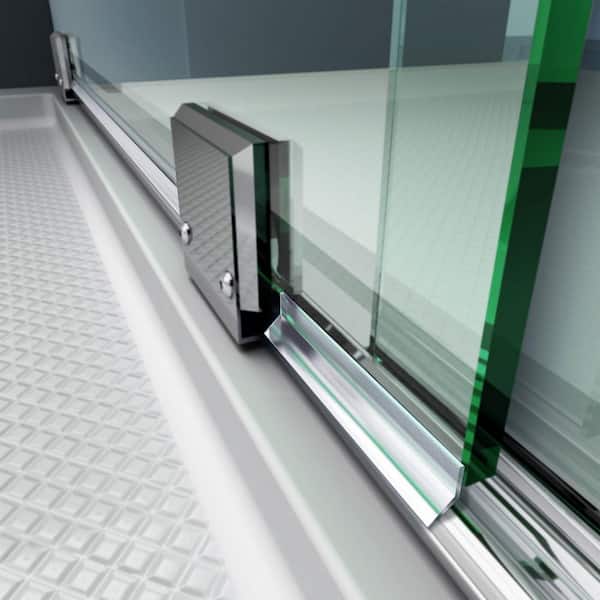 42 in. L Clear Drip Vinyl for 3/8 in. Glass Shower Door