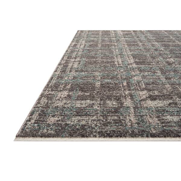 Ember 5 ft. 3 in. x 7 ft. 6 in. Espresso/Multi Contemporary Area Rug