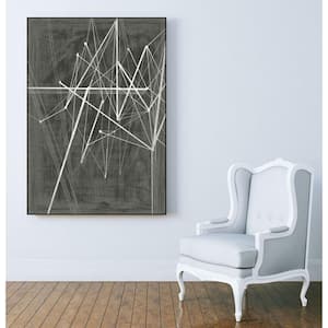 30 in. x 40 in. "Vertices II" by Ethan Harper Framed Wall Art
