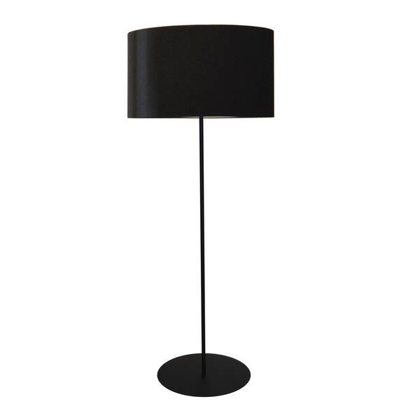 1 Light Matte Black Floor Lamp With, Dainolite Floor Lamp