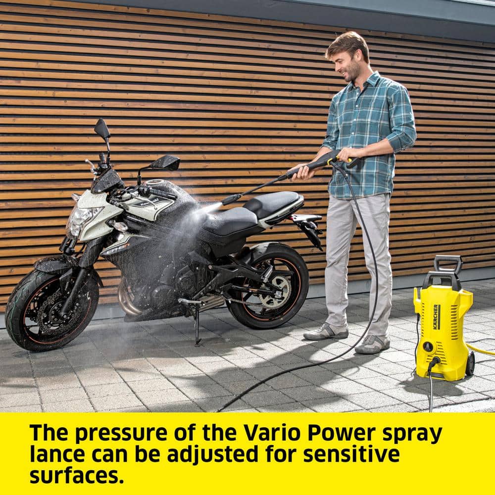 Karcher K 2 Yellow Electric Pressure Washer with 26' Hose