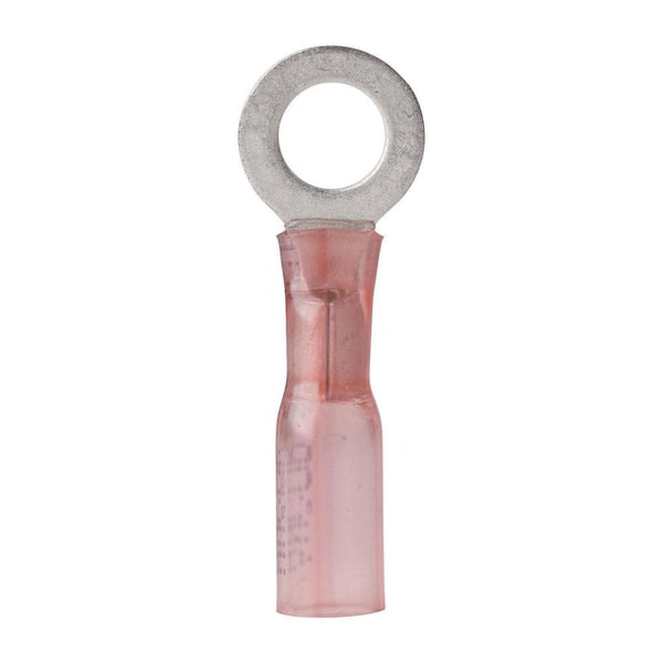 Ancor 22-18 1/4 in. Heat Shrink Ring Terminal (100-Piece)
