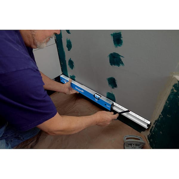 Empire True Blue Heavy Duty Aluminum T-Bevel 132 - The Home Depot