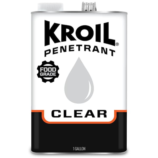 Kroil Clear Food Grade Penetrant, 1 gallon liquid