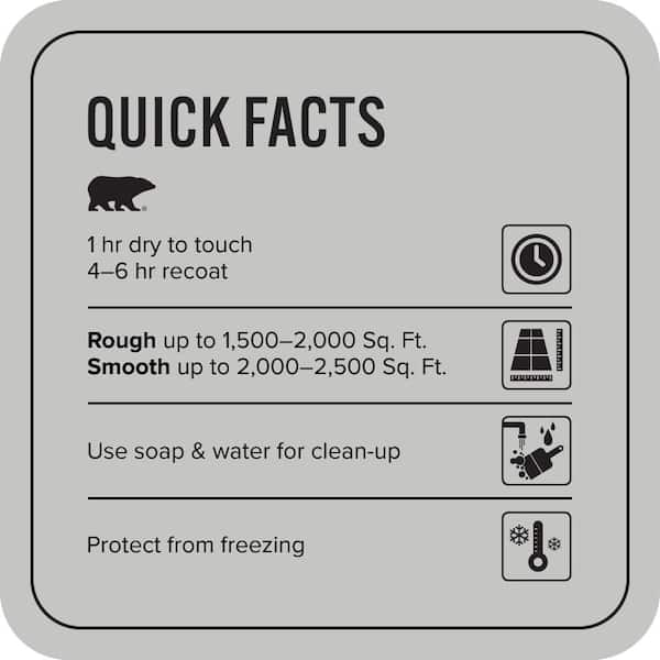 5 gal. #N520-2 Silver Bullet Self-Priming 1-Part Epoxy Satin Interior/Exterior Concrete and Garage Floor Paint