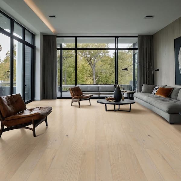 Jasper Valley Oak 3/8 in. T x 7 in. W Tongue and Groove Engineered Hardwood Flooring (23.37 sq. ft./case)