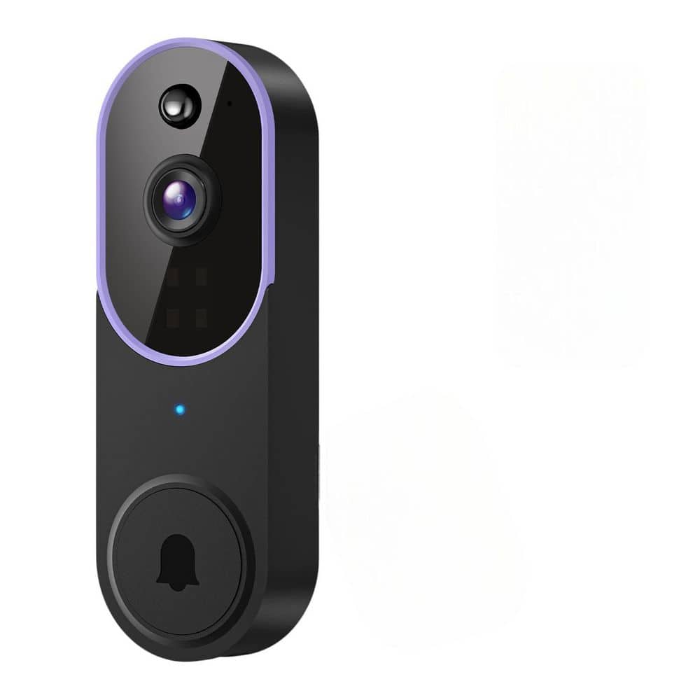 1080P Wireless Video Doorbell Camera AI Human Detection Night Vision 2-Way 