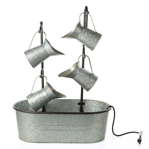 Distressed Galvanized Metal Pitcher, Hobby Lobby