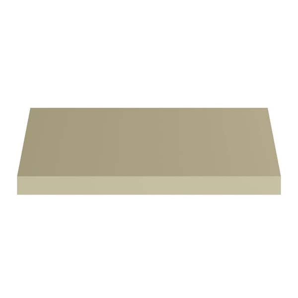 Ekena Millwork Darcy 6 in. D x 8.375 in. W x 94.5 in. L Polyurethane Crown Moulding