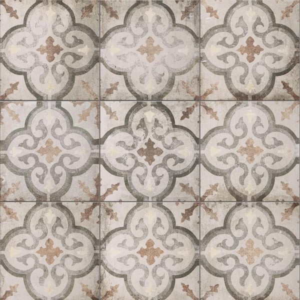 D'Anticatto Decor Palazzo 8-3/4 in. x 8-3/4 in. Porcelain Floor and Wall Tile (11.0 sq. ft./Case)