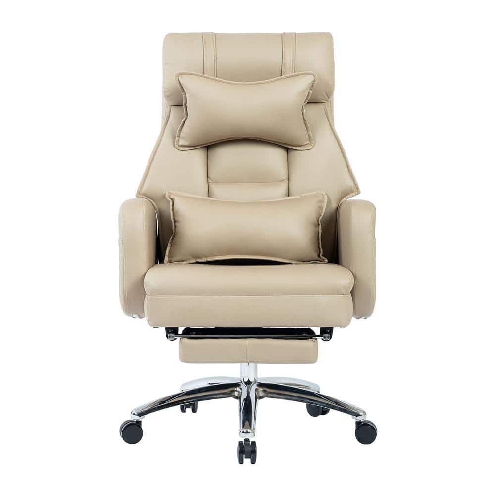 Ergonomic Chairs Staples Beige Office Chair CSC DECOR INC Leather