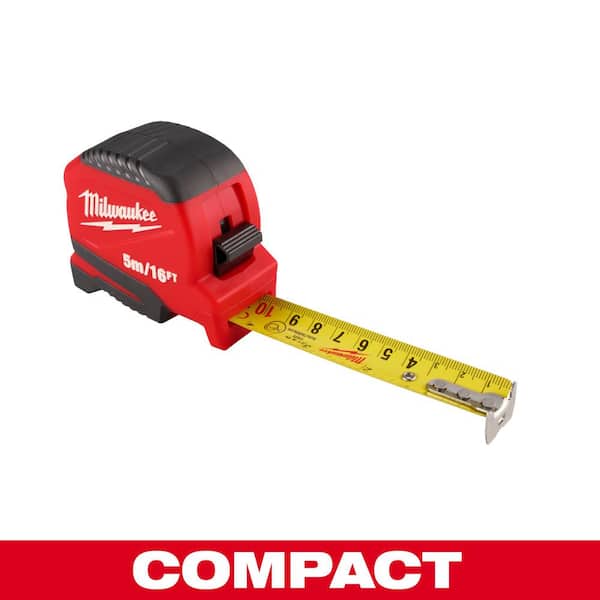 5m/16 ft. Compact Tape Measure
