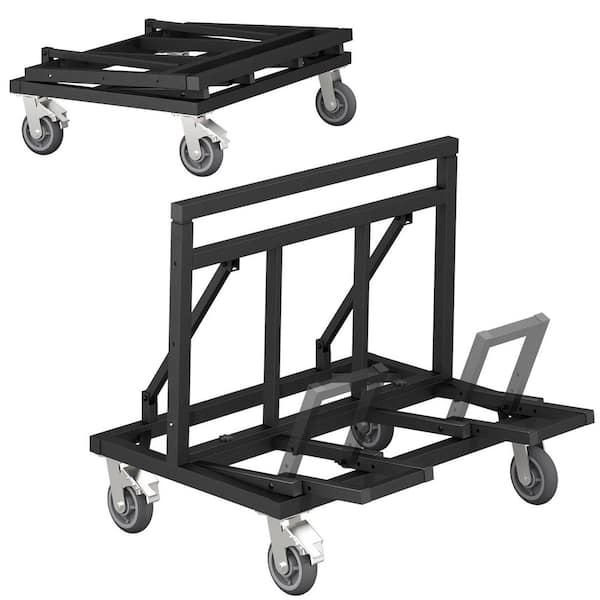 HOMEIBRO Folding Drywall Cart with 2200 lb. Load Capacity