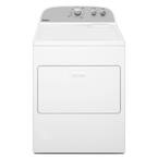 7.0 cu. ft. 120-Volt White Gas Vented Dryer with AUTODRY Drying System