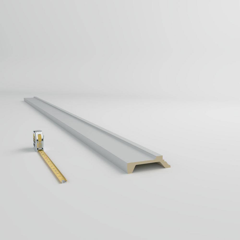 Alora 96" Black Polyurethane Crown Moulding
