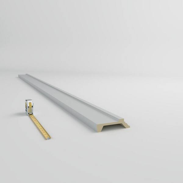 Ekena Millwork Alora 6.125 in. D x 6.125 in. W x 96 in. L Polyurethane Crown Moulding
