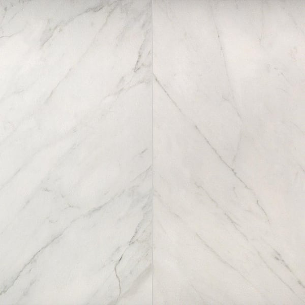 Ivy Hill Tile Kepto White 30 in. x 30 in. Matte Marble Look Porcelain Floor and Wall Tile (12.15 sq. ft./Case)