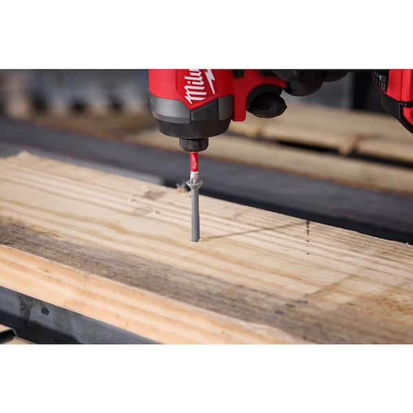 Milwaukee 2 in. SHOCKWAVE Impact Duty ECX Power Bit #1 and #2