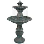 41 in. Nouveau Tiered Outdoor Water Fountain