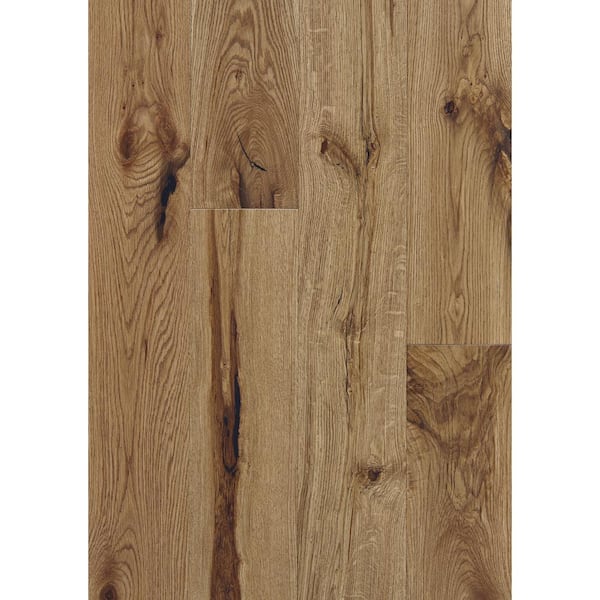 Shaw Boardwalk Nutmeg White Oak 1/2 in. T x 7 in. W Water Resistant Engineered Hardwood Flooring (23.58 sq. ft./Case)
