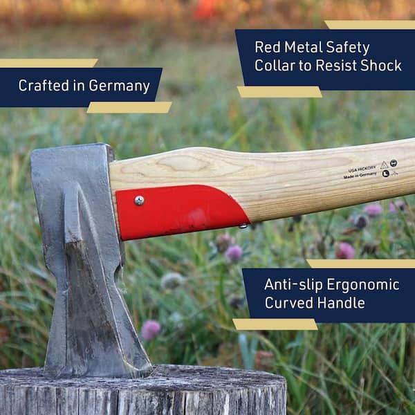 Pure Garden 31 in. Handle Splitting Maul Axe KC4914-48 - The Home