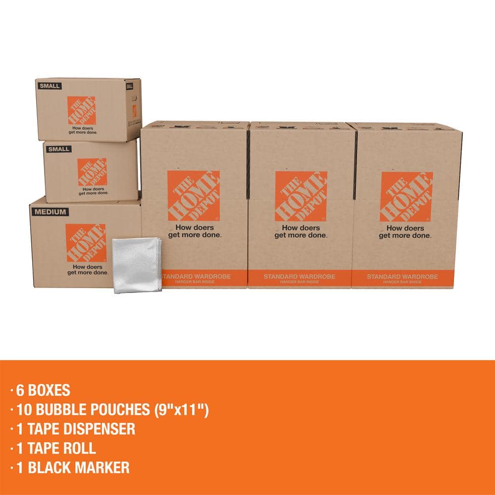 Have a question about The Home Depot 6-Box Closet Moving Box Kit? - Pg ...