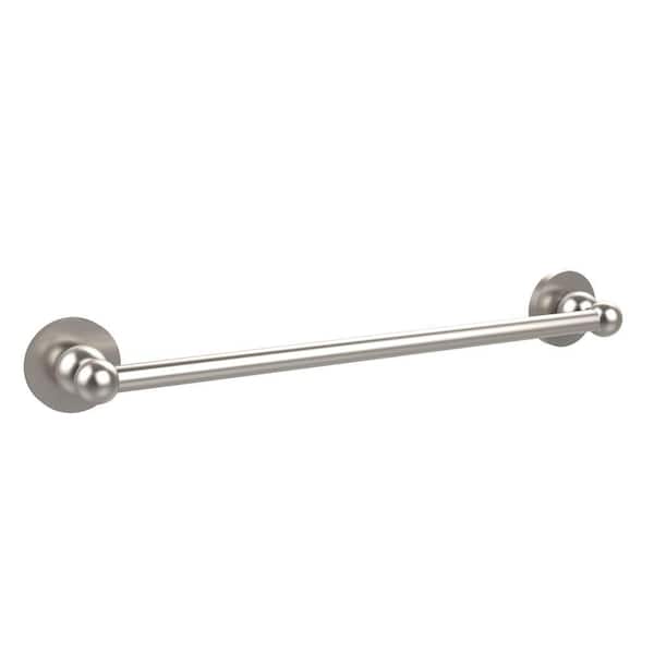 Allied Brass Bolero Collection 30 in. Towel Bar in Satin Nickel