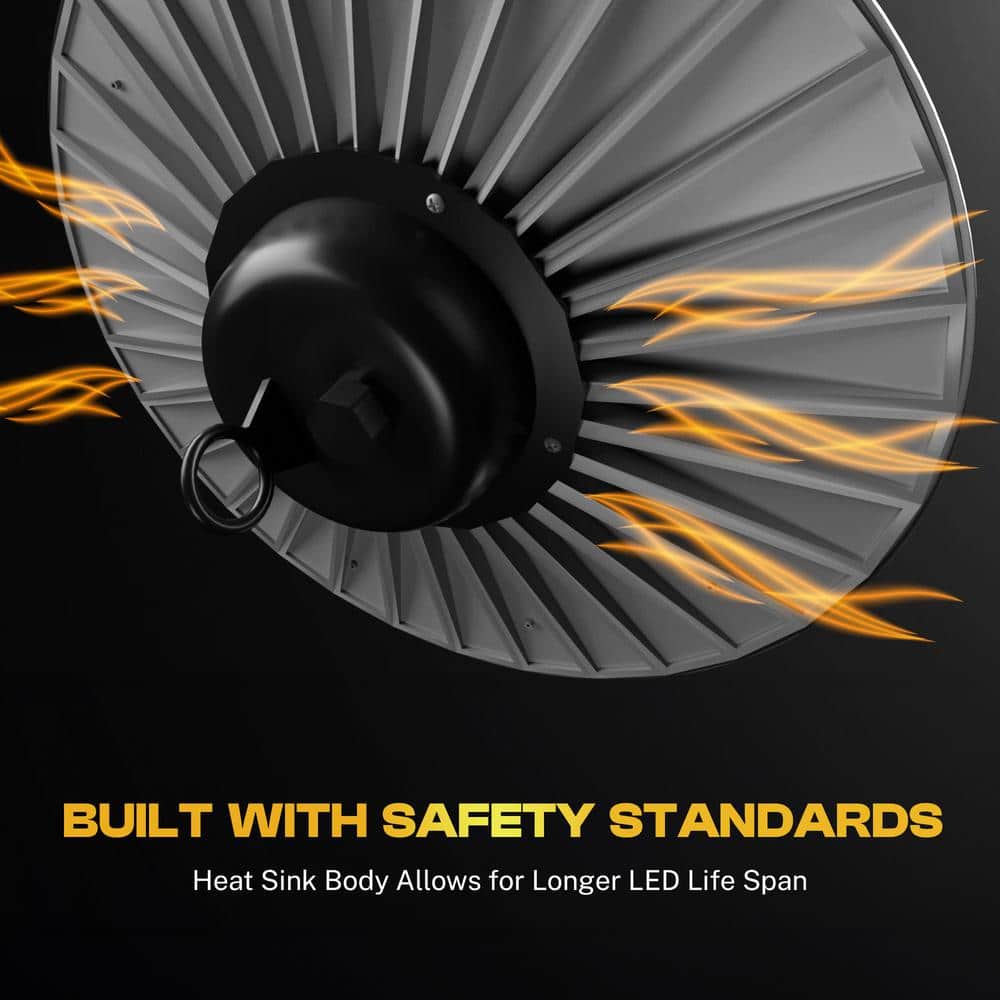 Bell & Howell Highburst 6.6 in. White LED Shop Light