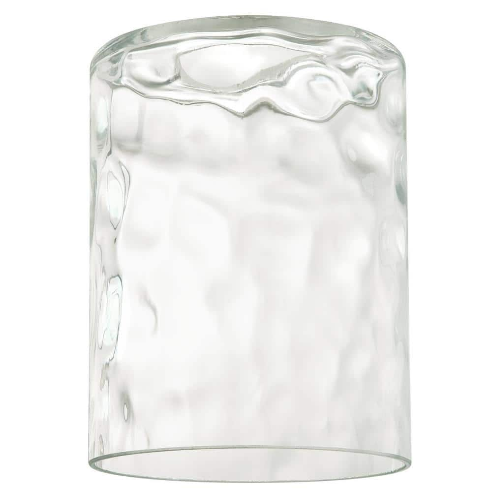 hammered glass shade