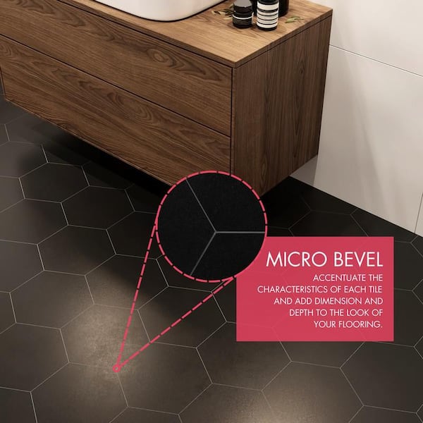 Proflex 6" X 80' Black Vinyl Wall Base – Peel & Stick Self-Adhesive, Flexible Floor Trim