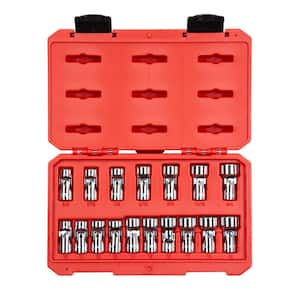 3/8 in. Drive Universal Joint Socket Set (17-Piece)
