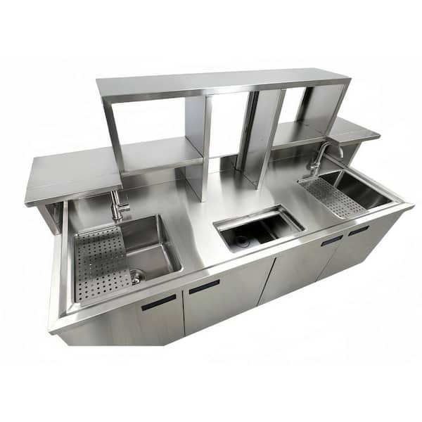 Cooler Depot Commercial 72 in Bar Bubble Tea WorkStation