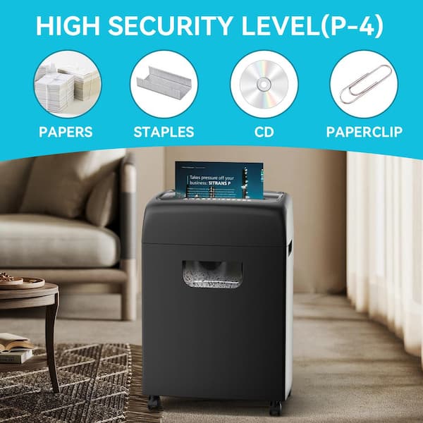 Aazon.co : Suntiko Paper Shredder, 18-Sheet Cross Cut Level P-4