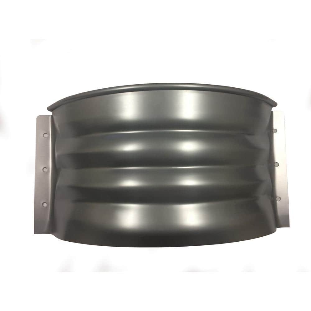 Vestal Manufacturing R207 Foundation Vent Window Well 12 in. Galvanized Steel